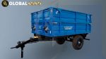 Напівпричіп тракторний 1НТС-3 з додатковим рядом бортів "ГЛОБАЛАГРО"