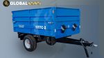 Напівпричіп тракторний 1НТС-2 з додатковим рядом бортів "ГЛОБАЛАГРО"