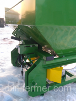 Розкидач міндобрив 1000 л + кардан (метал) 2 диски гідровідкривання - Зображення 2