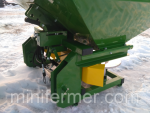 Розкидач міндобрив 1000 л + кардан (метал) 2 диски гідровідкривання - Зображення 4