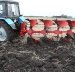 Плуг навісний обертового типу  «МАЙСТЕР А5» 4 корпусний з вуглознімами гвинтовий відвал  «OPTIKON» - Зображення 3