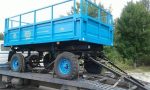 Причіп тракторний 2ПТС-4 з надставными бортами виробник "Завод Мороза"