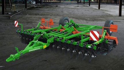 БОРОНА ДИСКОВА ПРИЧЕПНА “SHARK” -4 РС, ВИРОБНИК “ARKGROUP”